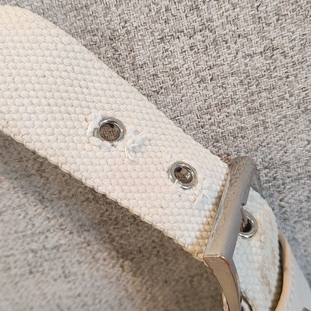 Brandy Melville Cream and Black Shoulder Bag Used *Spots